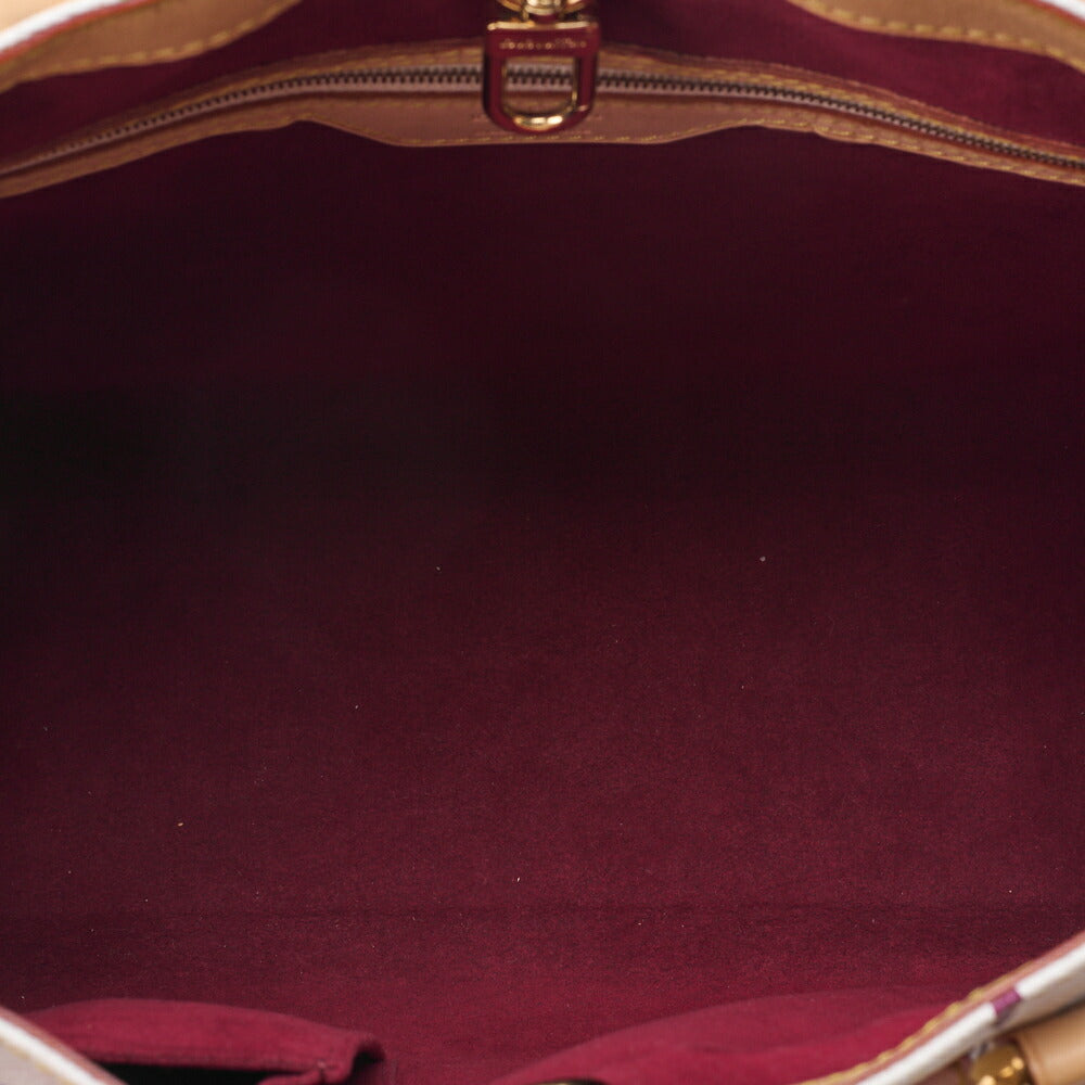 LOUIS VUITTON Louis Vuitton Monogram Monogram Multicolor Judy PM 2WAY Handbag White (Gold Fittings) Shoulder Bag [Used] [Free Shipping]