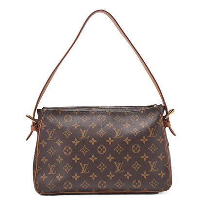 LOUIS VUITTON Louis Vuitton Monogram Deauville Handbag Brown (Gold Fittings) M47270 [Used] [Free Shipping]