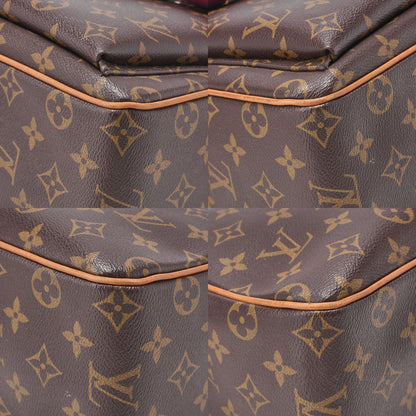 LOUIS VUITTON Louis Vuitton Monogram Deauville Handbag Brown (Gold Fittings) M47270 [Used] [Free Shipping]