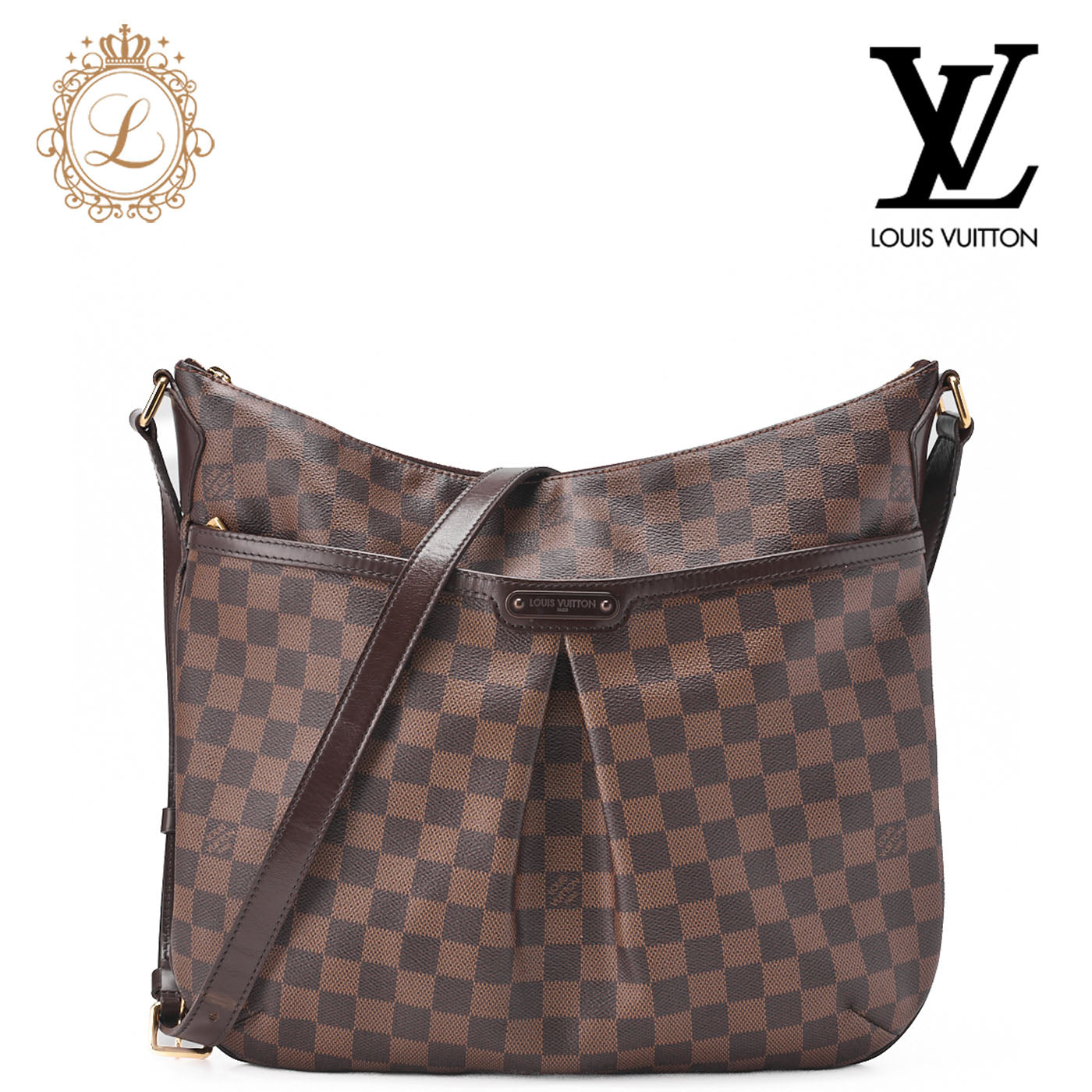 LOUIS VUITTON Louis Vuitton Monogram Monogram Saint-Cloud Shoulder Bag Brown (Gold Fittings) Shoulder Bag [Used] [Free Shipping]