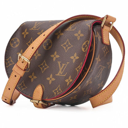 LOUIS VUITTON Louis Vuitton Monogram Monogram Saint-Cloud Shoulder Bag Brown Gold-Tone Hardware, Pre-Owned