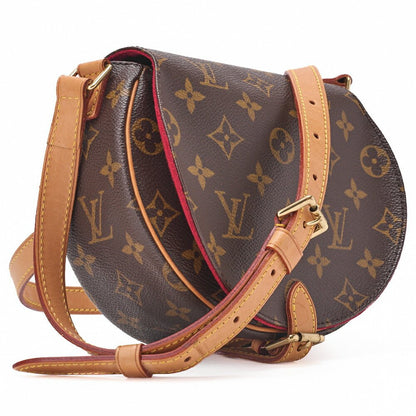 LOUIS VUITTON Louis Vuitton Monogram Monogram Saint-Cloud Shoulder Bag Brown Gold-Tone Hardware, Pre-Owned