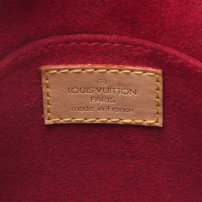 Louis Vuitton Shoulder Bag, Monogram, Canvas, Brown, Gold-Tone Hardware, Pre-Owned - Vintage La Charme