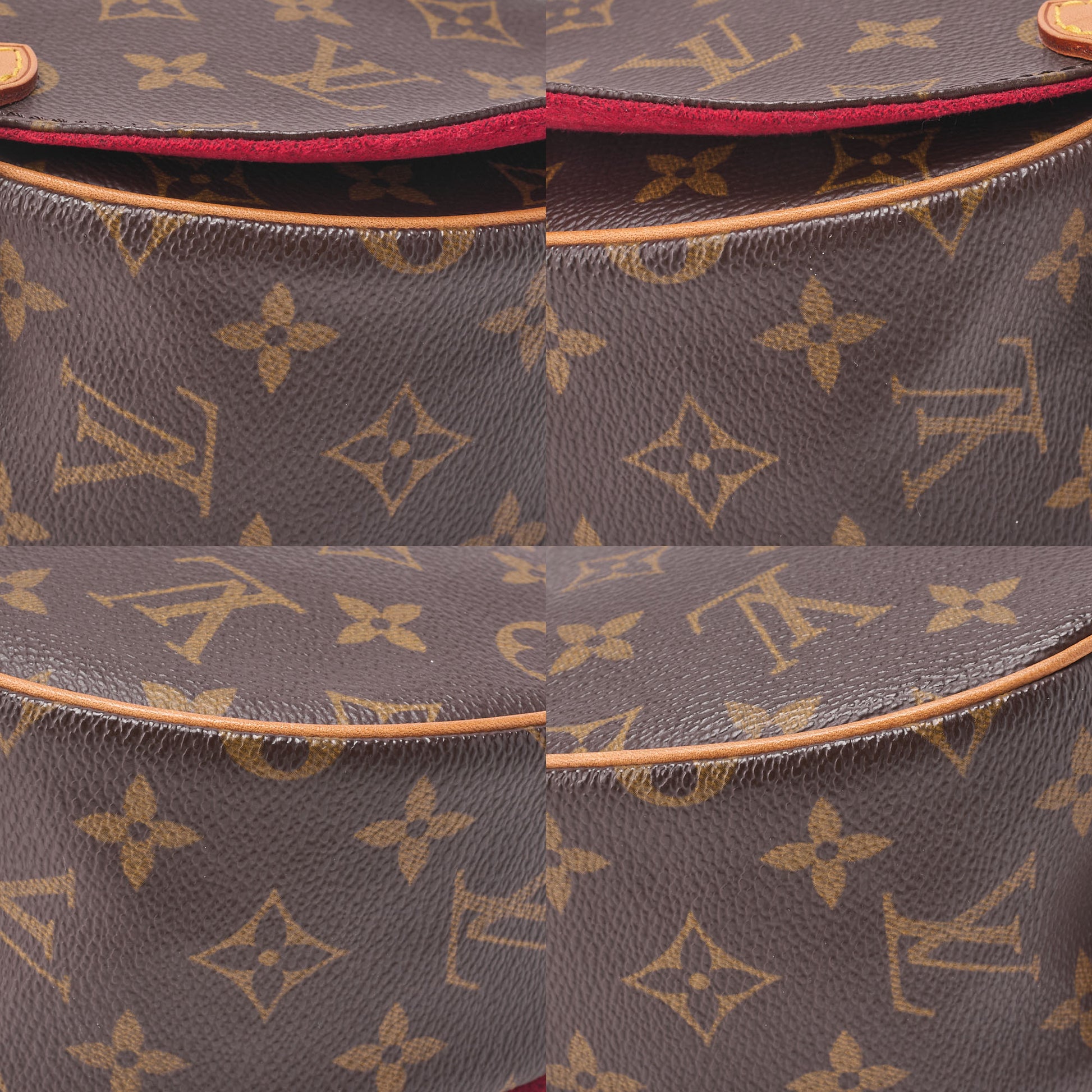 Louis Vuitton Shoulder Bag, Monogram, Canvas, Brown, Gold-Tone Hardware, Pre-Owned - Vintage La Charme