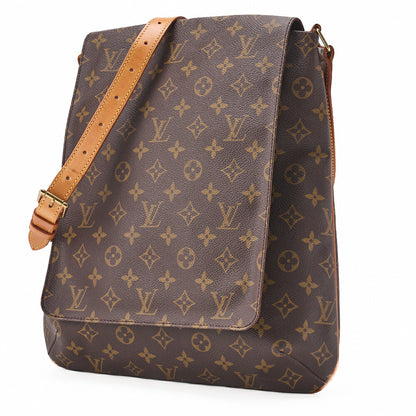LOUIS VUITTON Louis Vuitton Monogram Monogram Saint-Cloud Shoulder Bag Brown (Gold Fittings) Shoulder Bag [Used] [Free Shipping]