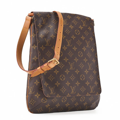 LOUIS VUITTON Louis Vuitton Monogram Monogram Saint-Cloud Shoulder Bag Brown (Gold Fittings) Shoulder Bag [Used] [Free Shipping]