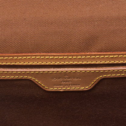 Louis Vuitton Shoulder Bag, Monogram, Canvas, Brown, Gold-Tone Hardware, Pre-Owned - Vintage La Charme