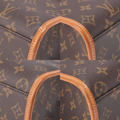 Louis Vuitton Shoulder Bag, Monogram, Canvas, Brown, Gold-Tone Hardware, Pre-Owned - Vintage La Charme