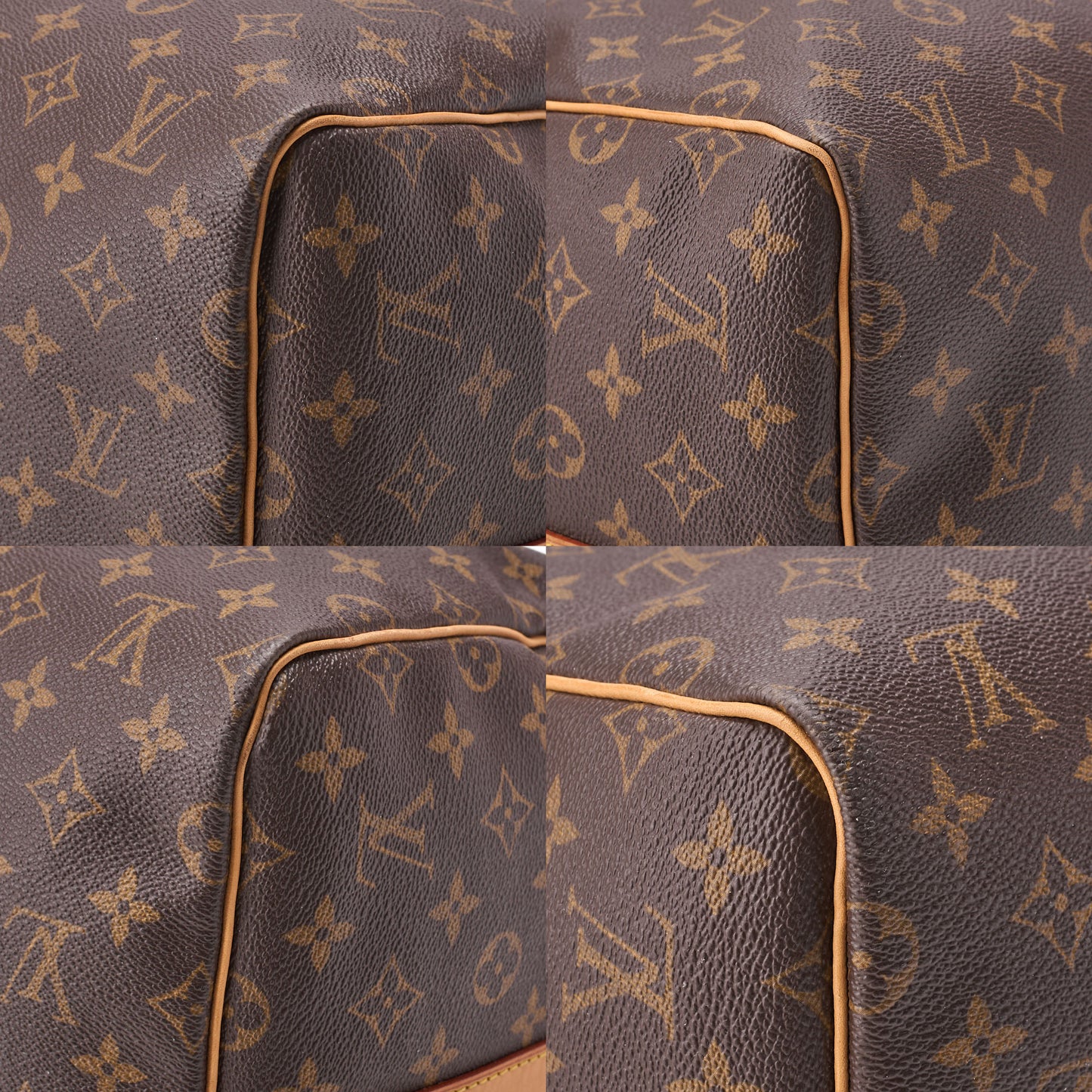 LOUIS VUITTON Louis Vuitton Monogram Kipol Handli?re 55 Boston Bag Brown (Gold Fittings) Shoulder Bag [Used] [Free Shipping]