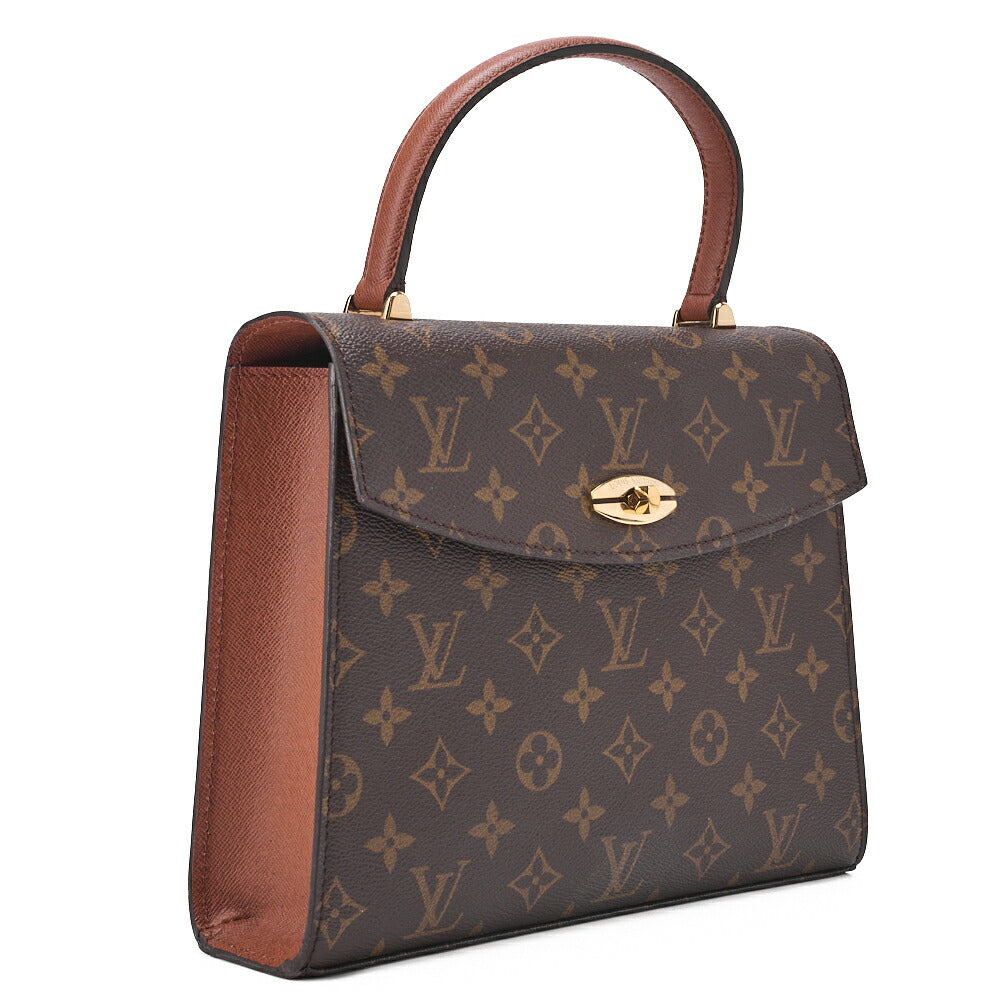 CELINE Celine Handbag Macadam PVC Leather Brown Gold Fittings Tote Bag Shoulder Bag [Used] [Free Shipping]