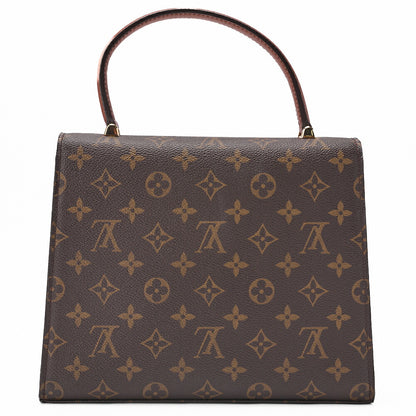 CELINE Celine Handbag Macadam PVC Leather Brown Gold Fittings Tote Bag Shoulder Bag [Used] [Free Shipping]