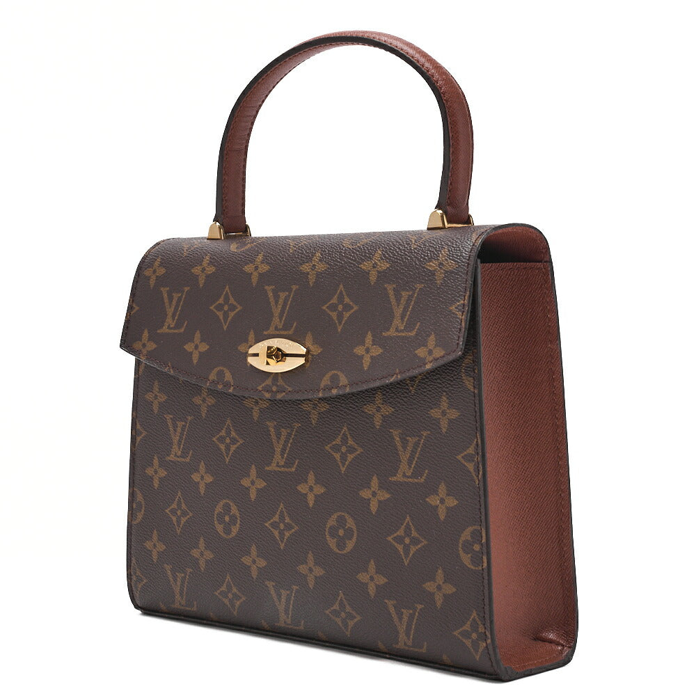 CELINE Celine Handbag Macadam PVC Leather Brown Gold Fittings Tote Bag Shoulder Bag [Used] [Free Shipping]