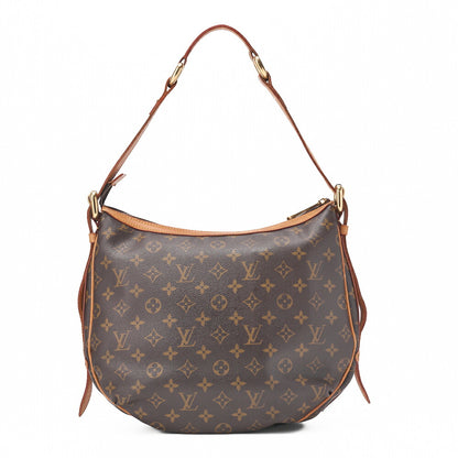 Louis Vuitton Shoulder Bag, Monogram, Canvas, Brown, Gold-Tone Hardware, Pre-Owned - Vintage La Charme