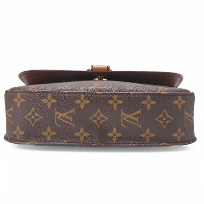 LOUIS VUITTON Louis Vuitton Monogram Monogram Saint-Cloud Shoulder Bag Brown (Gold Fittings) Shoulder Bag [Used] [Free Shipping]