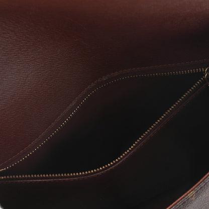 LOUIS VUITTON Louis Vuitton Monogram Monogram Saint-Cloud Shoulder Bag Brown (Gold Fittings) Shoulder Bag [Used] [Free Shipping]