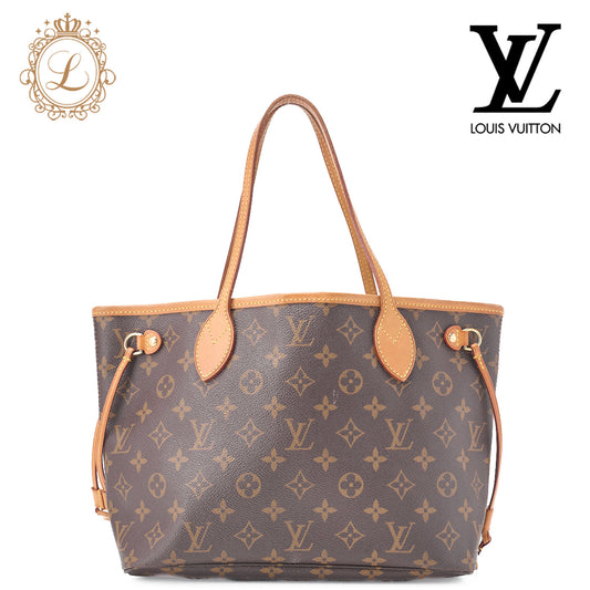 Louis Vuitton Tote Bag, Monogram, Canvas, Brown, Gold-Tone Hardware, Pre-Owned - Vintage La Charme