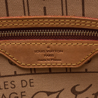 Louis Vuitton Tote Bag, Monogram, Canvas, Brown, Gold-Tone Hardware, Pre-Owned - Vintage La Charme