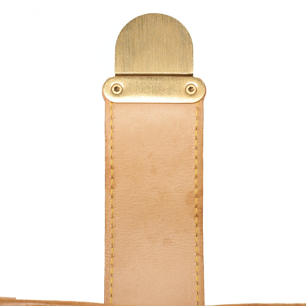 Louis Vuitton Handbag Pleaty Monogram Denim Blue Gold-Tone Hardware Pre-Owned - Vintage La Charme