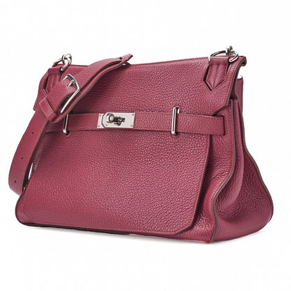 HERMES Gypsiere 34 Shoulder Bag Tryon Clemence Tosca Silver-Tone Hardware Pre-Owned - Vintage La Charme