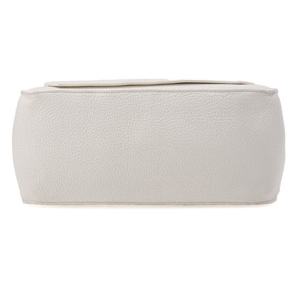 HERMES Gypsiere 34 Shoulder Bag Tryon Clemence White Silver-Tone Hardware Pre-Owned - Vintage La Charme