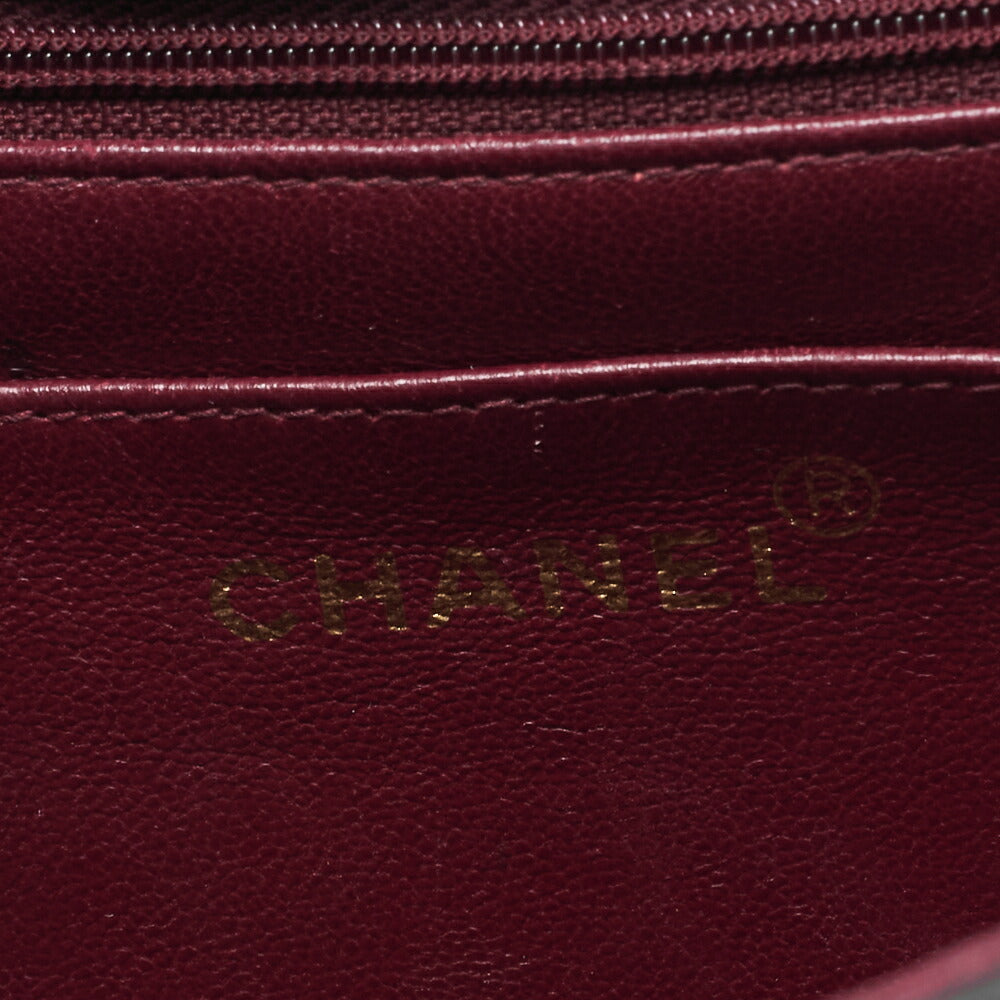 CHANEL Shoulder Bag, Mademoiselle Deca Coco, Lambskin, Black, Gold-Tone Hardware, Pre-Owned - Vintage La Charme