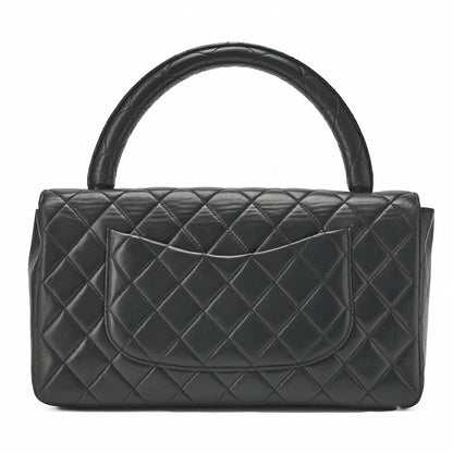 CHANEL Handbag Matelasse Coco Handle Lambskin Black Gold-Tone Hardware Pre-Owned - Vintage La Charme