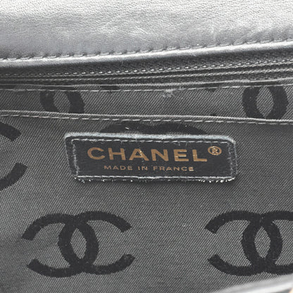 CHANEL Tote Bag, Coco Mark Wild Stitch Turn Lock, Calfskin, Black, Gold-Tone Hardware, Pre-Owned - Vintage La Charme