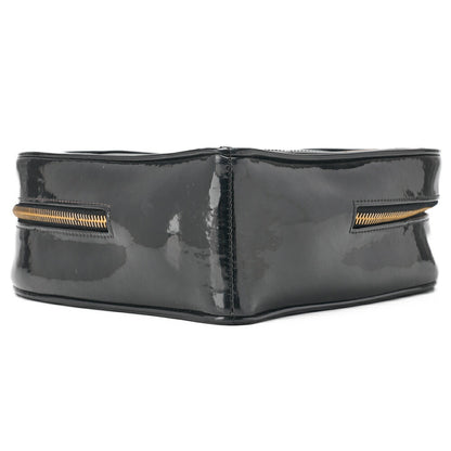 CHANEL Handbag Matelasse Coco Mark Heart Canvas Black Gold-Tone Hardware Pre-Owned - Vintage La Charme