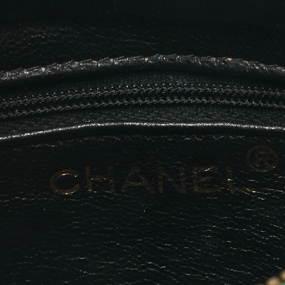 CHANEL Shoulder Bag, Matelasse Fringe, Lambskin, Green, Gold-Tone Hardware, Pre-Owned - Vintage La Charme