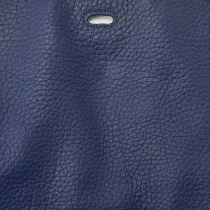 HERMES Lindy 30 2WAY Shoulder Bag Tryon Clemence Blue Iris Silver-Tone Hardware Pre-Owned - Vintage La Charme