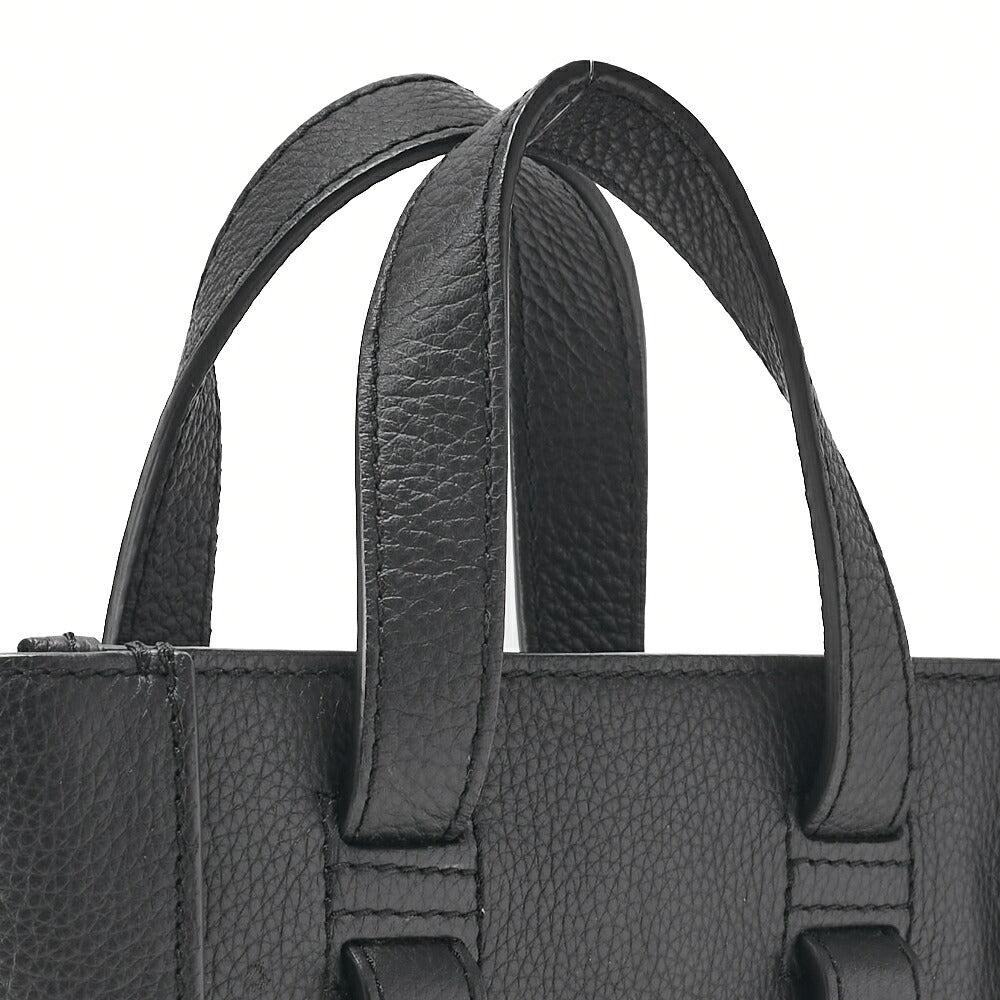 Dior Homme Saddle Handbag Mini, Leather, Black, Silver-Tone Hardware, Pre-Owned - Vintage La Charme