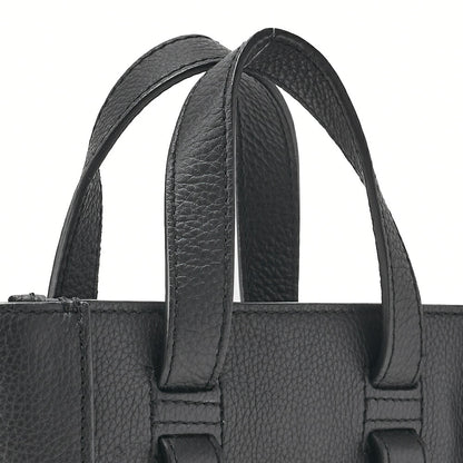 Dior Homme Saddle Handbag Mini, Leather, Black, Silver-Tone Hardware, Pre-Owned - Vintage La Charme
