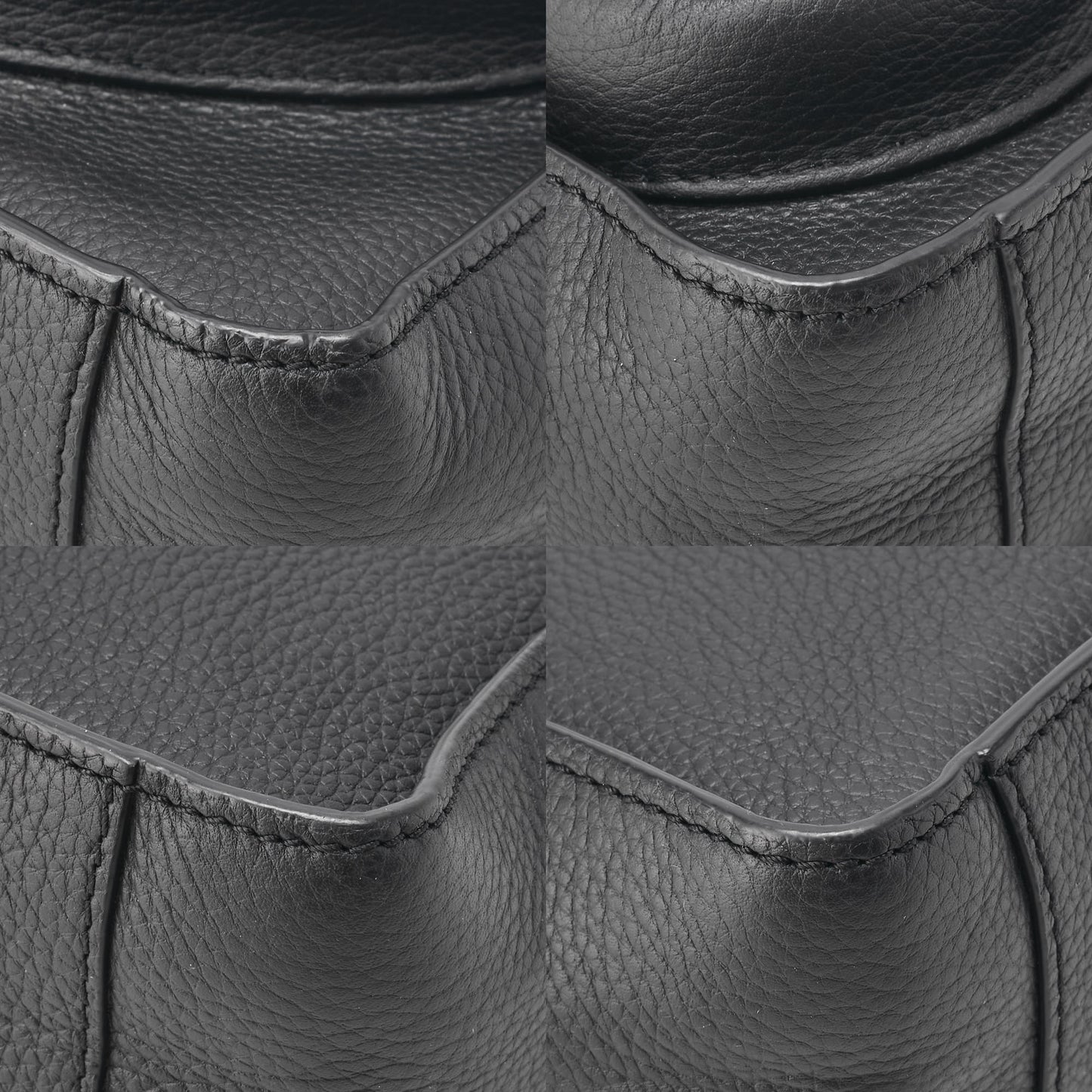 Dior Homme Saddle Handbag Mini, Leather, Black, Silver-Tone Hardware, Pre-Owned - Vintage La Charme