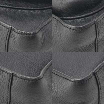 Dior Homme Saddle Handbag Mini, Leather, Black, Silver-Tone Hardware, Pre-Owned - Vintage La Charme