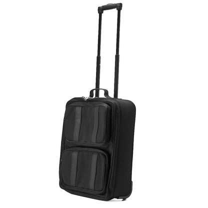 HERMES Acapulco Carry Bag Toile Chevron Black Gold-Tone Hardware Pre-Owned - Vintage La Charme