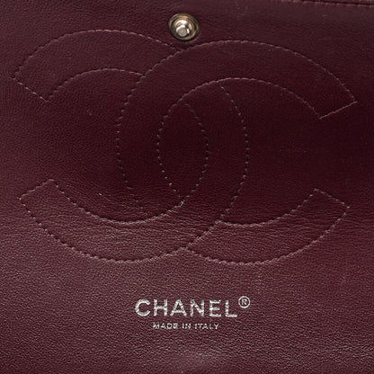 CHANEL Chain Shoulder Bag Deca Matelasse Caviar Skin Black Silver-Tone Hardware Pre-Owned - Vintage La Charme