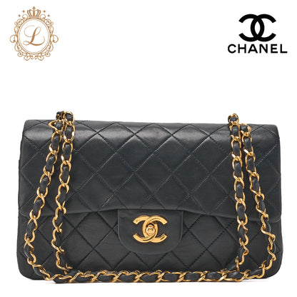 CHANEL Shoulder Bag Matelasse 23 Double Flap Lambskin Beige Gold-Tone Hardware Pre-Owned - Vintage La Charme