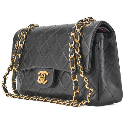 CHANEL Shoulder Bag Matelasse 23 Double Flap Chain Lambskin Beige Gold-Tone Hardware Pre-Owned - Vintage La Charme