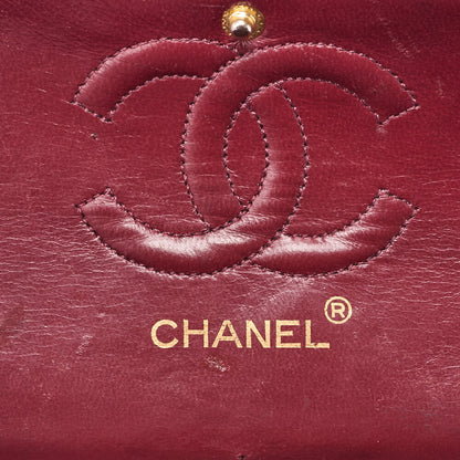CHANEL Shoulder Bag Matelasse 23 Double Flap Chain Lambskin Beige Gold-Tone Hardware Pre-Owned - Vintage La Charme