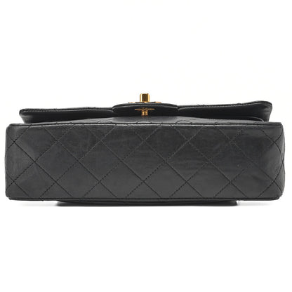 CHANEL Chain Shoulder Bag Matelasse Double Flap Lambskin Beige Gold-Tone Hardware Pre-Owned - Vintage La Charme