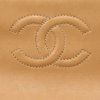 Chanel Shoulder Bag Matelasse Lambskin Tortoiseshell Pattern Beige Gold-Tone Hardware Pre-Owned - Vintage La Charme
