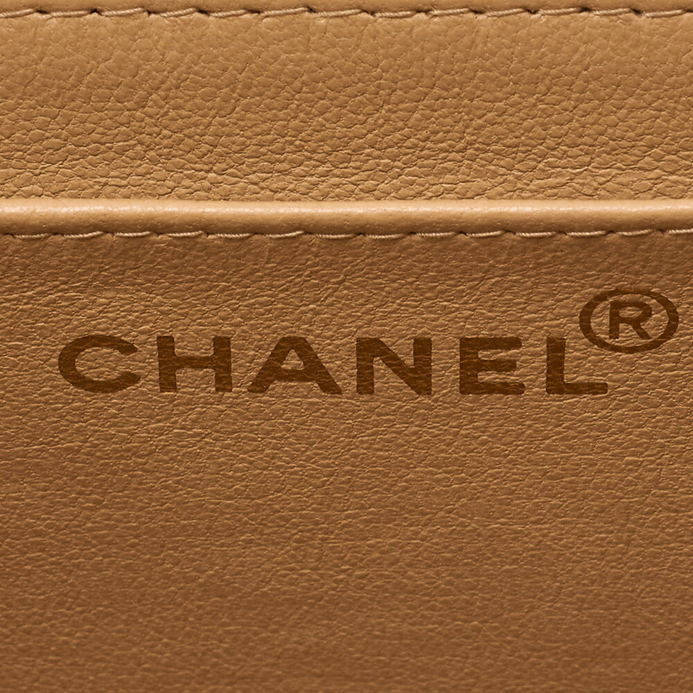 Chanel Shoulder Bag Matelasse Lambskin Tortoiseshell Pattern Beige Gold-Tone Hardware Pre-Owned - Vintage La Charme
