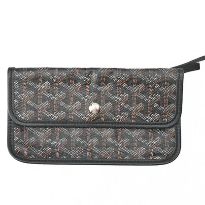 Goyard Saint Louis PM Tote Bag Coating Canvas Black Silver-Tone Hardware Pre-Owned - Vintage La Charme