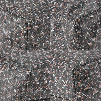 Goyard Saint Louis PM Tote Bag Coating Canvas Black Silver-Tone Hardware Pre-Owned - Vintage La Charme