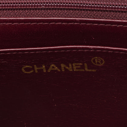 CHANEL Shoulder Bag, Matelasse, Lambskin, Black, Gold-Tone Hardware, Pre-Owned - Vintage La Charme