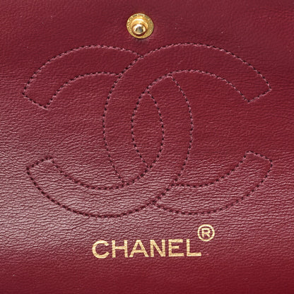 CHANEL Chain Shoulder Bag, Matelasse, Lambskin, Black, Gold-Tone Hardware, Pre-Owned - Vintage La Charme