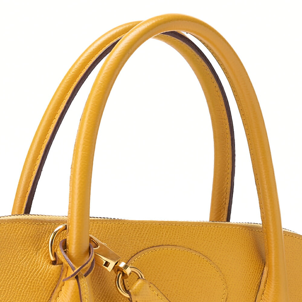 HERMES  Bolide 35 Handbag Shoulder Bag Couchbel Jaune Jaune (Gold -Tone Hardware, Pre-Owned