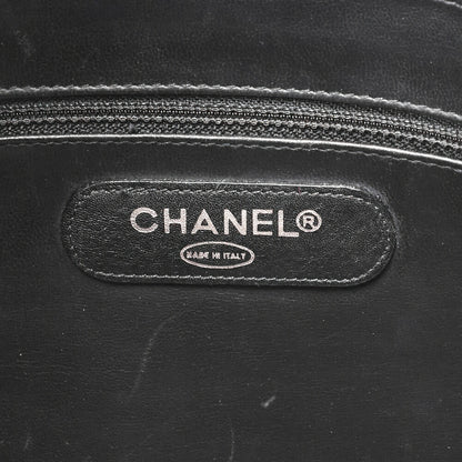 CHANEL Shoulder Bag Supermodel Matlasse Bicolore Double Chain Shoulder Lambskin Black Gold-Tone Hardware, Pre-Owned