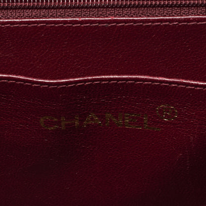 CHANEL Chain Shoulder Bag Big Ma Trusse 34cm Lambskin Black Gold-Tone Hardware, Pre-Owned