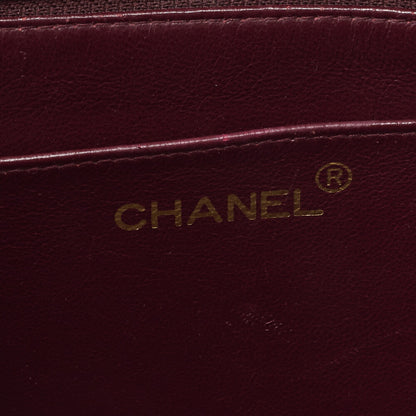 CHANEL Shoulder Bag Rucksack Lambskin Matelasse Deca Coco Turnlock Black Gold-Tone Hardware, Pre-Owned
